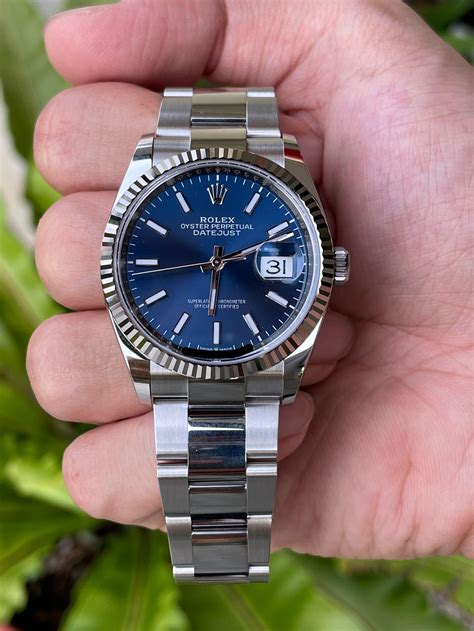 rolex datejust 36mm blue motif|brand new rolex datejust 36mm.